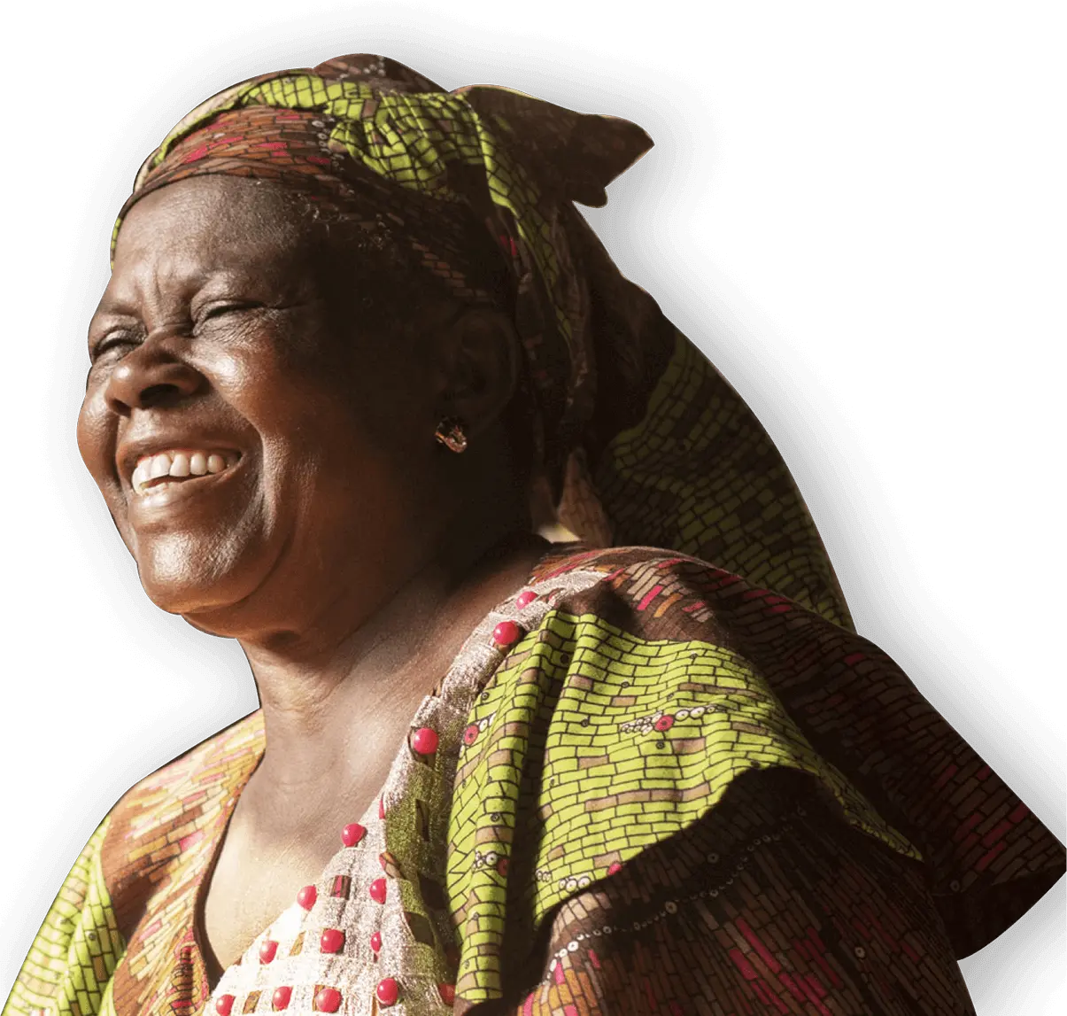 Smiling woman